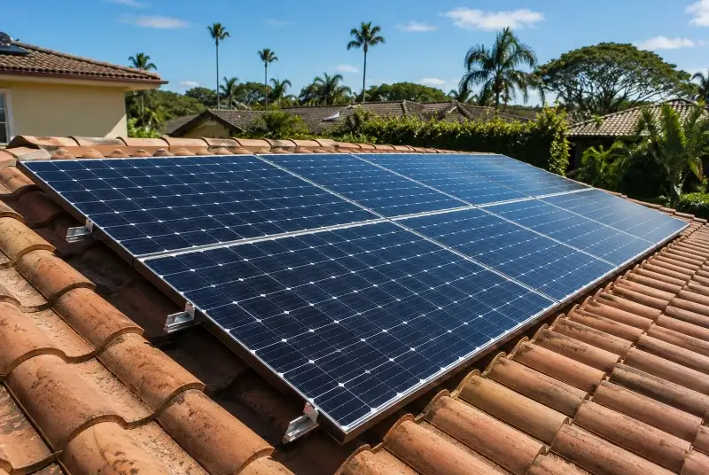 Installation de panneaux solaires à Hontanx